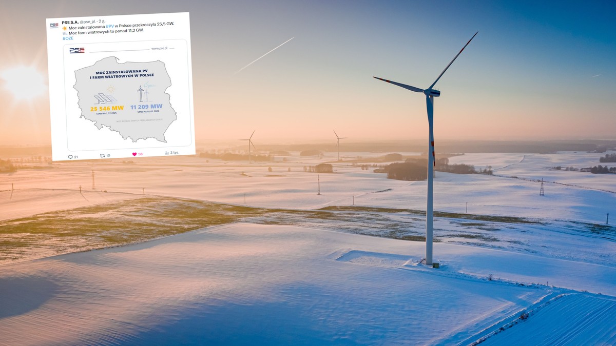 Kamienie milowe w energetyce przekroczone. PSE podały nowe dane