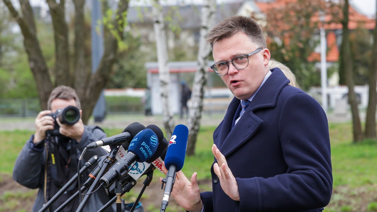 Ostra odpowiedź Szymona Hołowni na zaproszenie Mateusza Morawieckiego