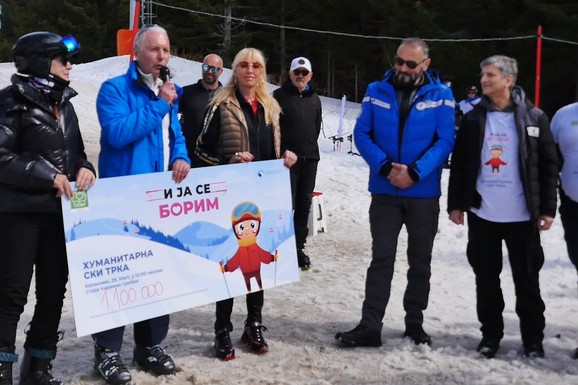 U humanitarnoj ski trci “I ja se borim” prikupljeno 1.100.000 dinara