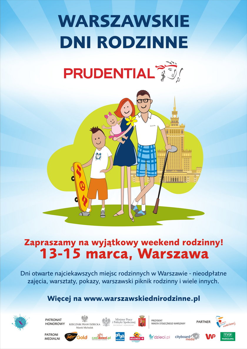 Warszawskie Dni Rodzinne odbędą się już w ten weekend