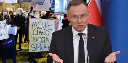 Duda zdecyduje ws. aborcji. Ten sondaż da mu do myślenia