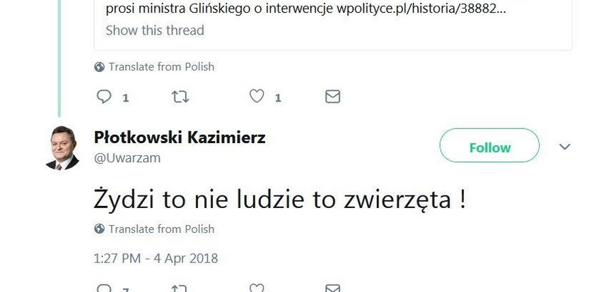 Szokujący wpis polskiego polityka. To koniec jego kariery?