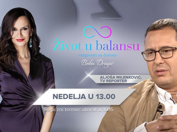 Aljoša Milenković u emisiji "Život u balansu - razgovori sa dušom"