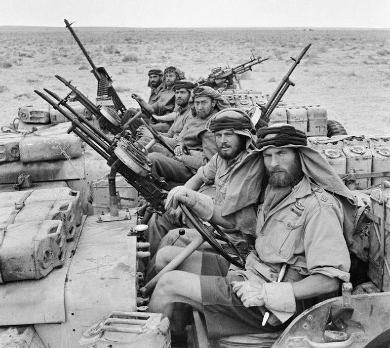 Patrol SAS na Pustyni Libijskiej w 1943 roku