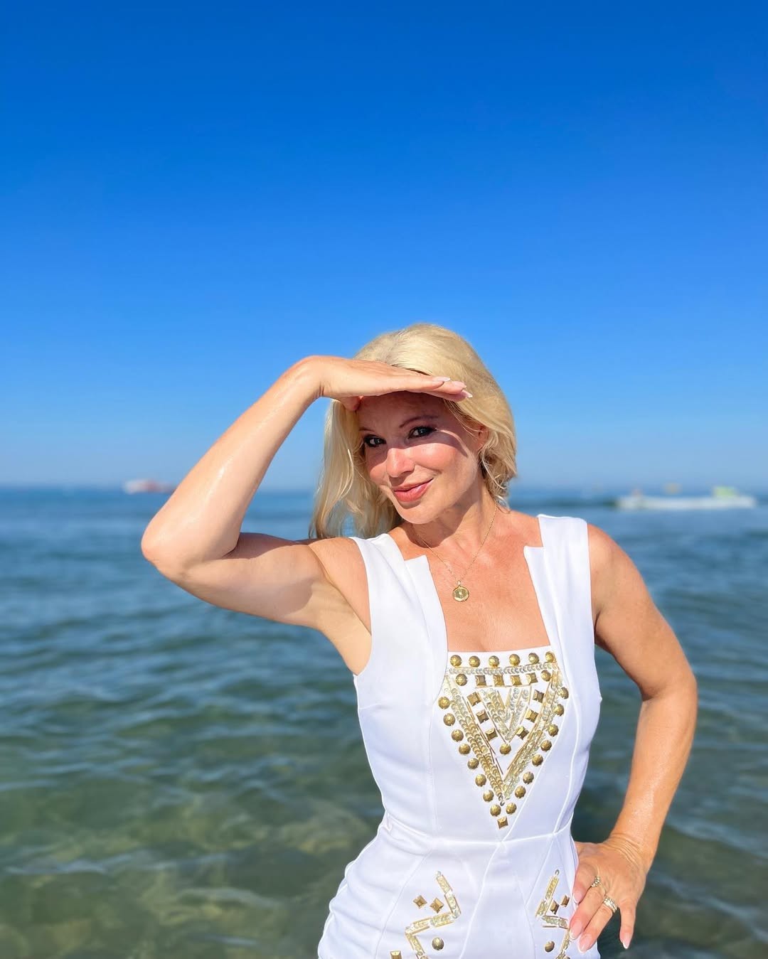 Slovenská speváčka Marcella Molnárová.