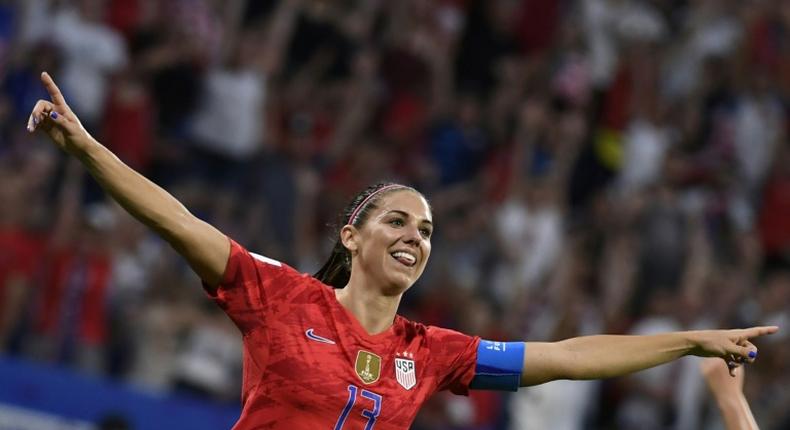 Global appeal: US star Alex Morgan will play for Tottenham in the 2020/21 Women's Super League