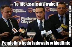 "Pendolino będą lądowały w Modlinie". Internauci drwią z superszybkich pociągów