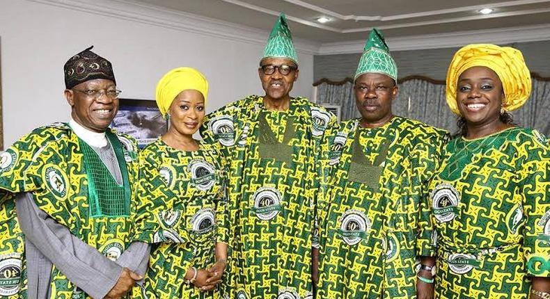 President Muhammadu Buhari commissions projects in Ogun to mark the state's 40th anniversary on February 2, 2016.