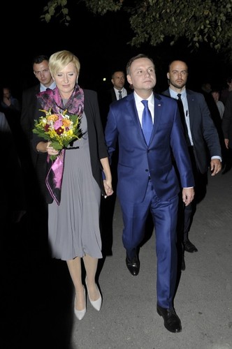 Agata Kornhauser-Duda i Andrzej Duda