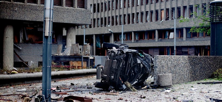 Wybuch bomby w dzielnicy rządowej w Oslo