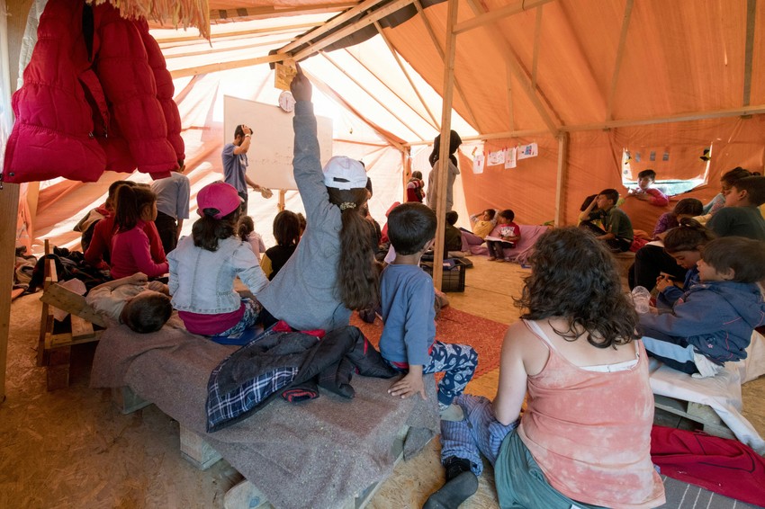 Prihvatni centar za migrante u Albaniji