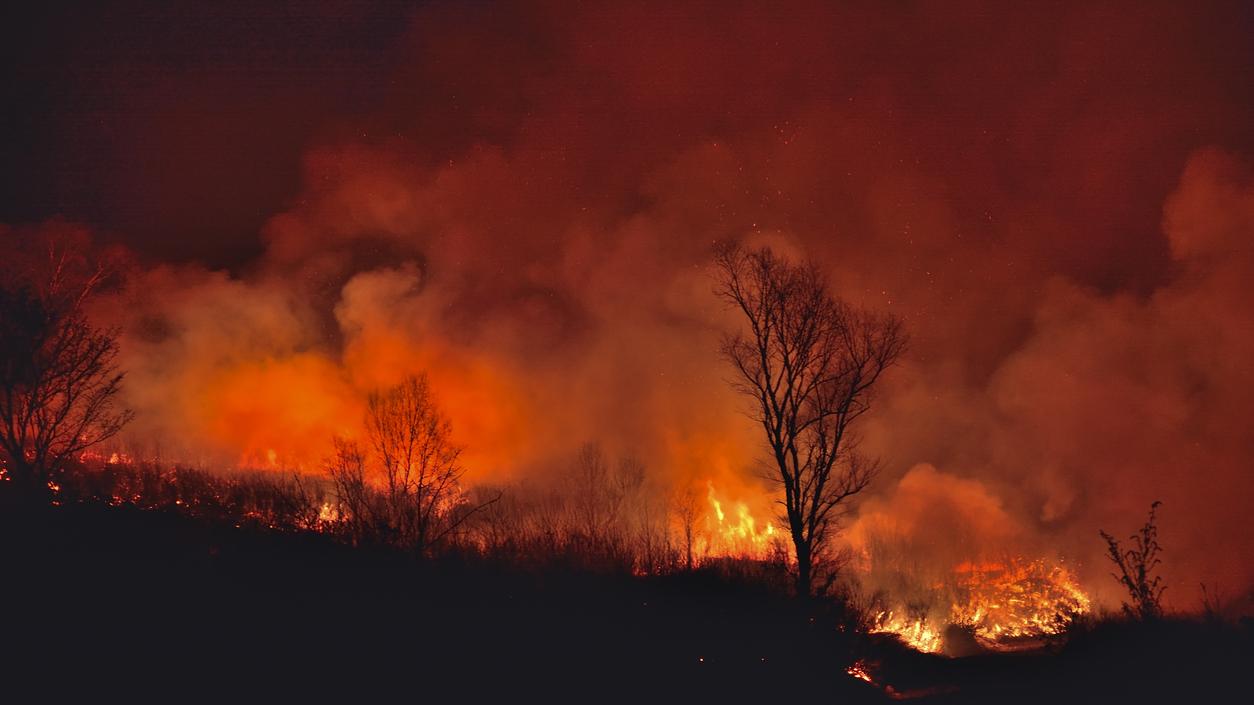 Oheň sužuje obrovskú časť Sibíri. (ilustračné foto)