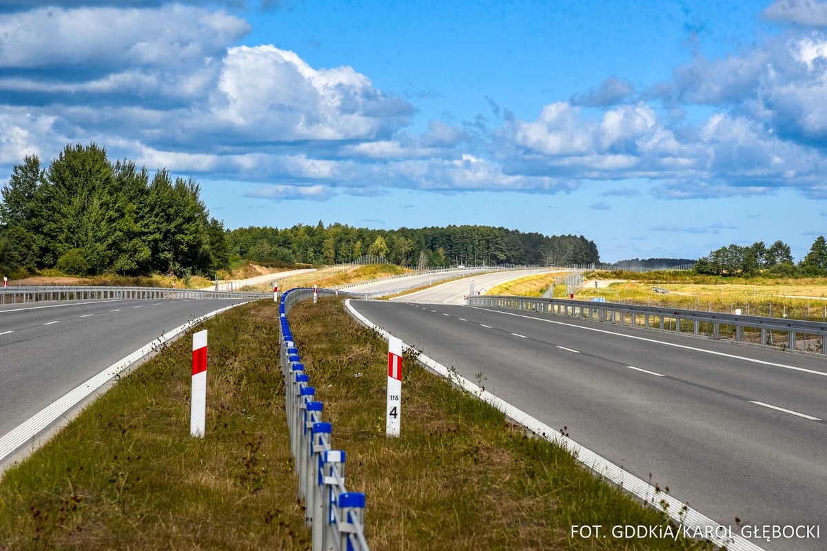 Via Baltica zyskała nowy odcinek drogi ekspresowej S61 Szczuczyn - Ełk Południe