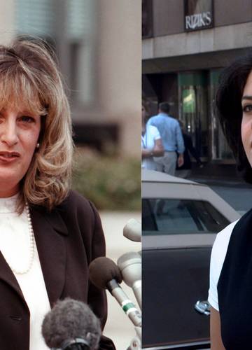 Monica Lewinsky i Linda Tripp - przyjaźń, która zmieniła bieg historii w  USA | Ofeminin