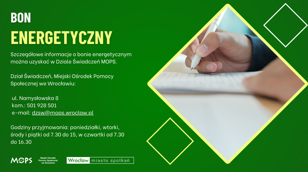 Aby otrzymać bon, należy spełnić kryterium dochodowe. 