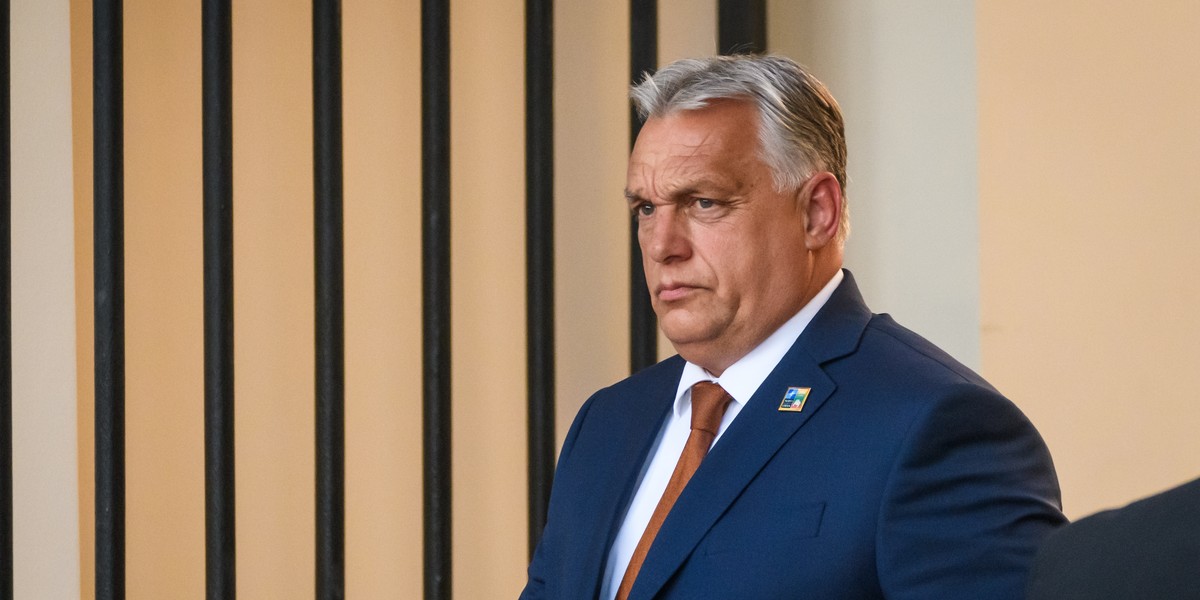 Viktor Orban, premier Węgier.