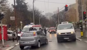 Saobraćajna nesreća kod Gradske bolnice u Beogradu