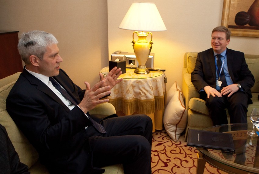 Boris Tadić i Štefan File: Ima mesta za optimizam