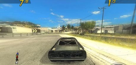 Screen z gry "FlatOut 2"