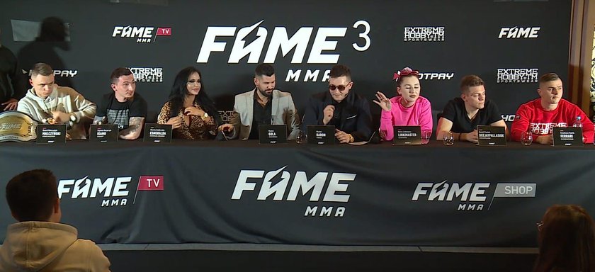 Konferencja prasowa gali Fame MMA 3