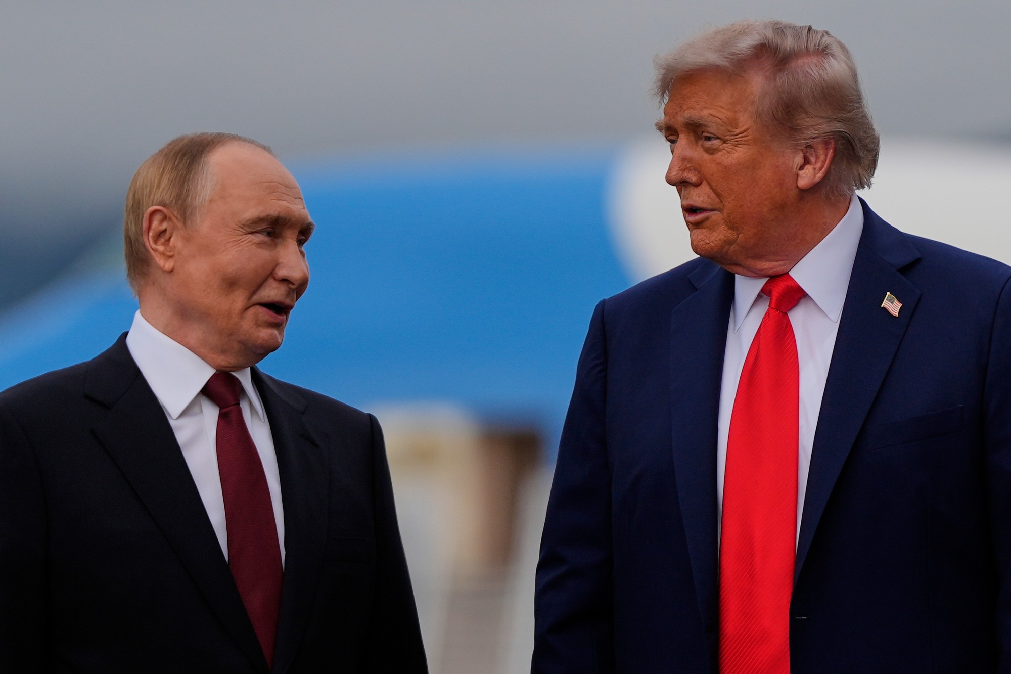 Vladimir Putin a Donald Trump.