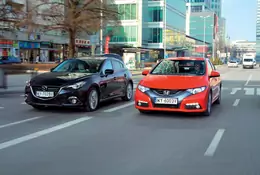 Honda Civic 1.8 kontra Mazda 3 2.0 | Test