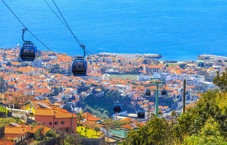 Kolejka linowa, Funchal