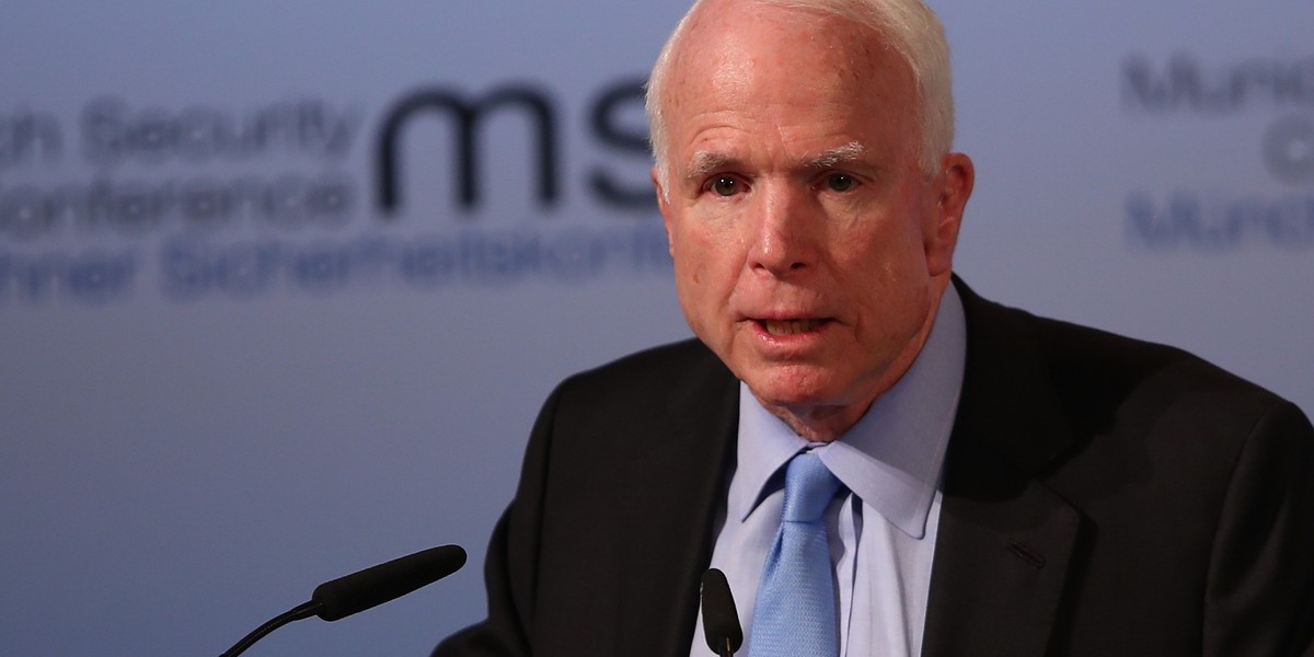 McCain issues blistering statement about 'deeply disturbing' conversation between Trump and Russians