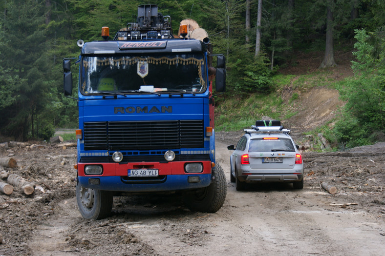 Skoda Octavia Scout w Rumunii