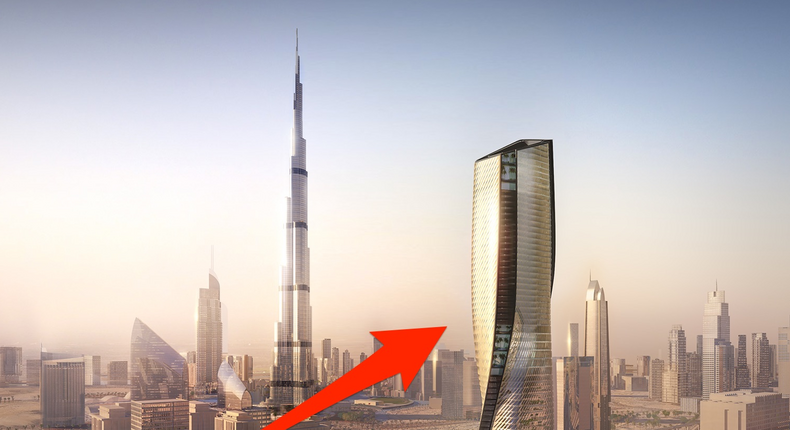 When it's completed in August 2021, Dubai's Wasl Tower will soar more than 990 feet in the air.