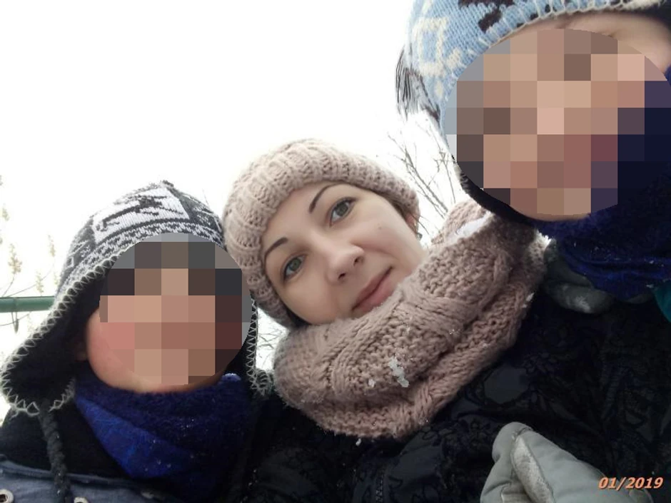 Snežana sa sinovima