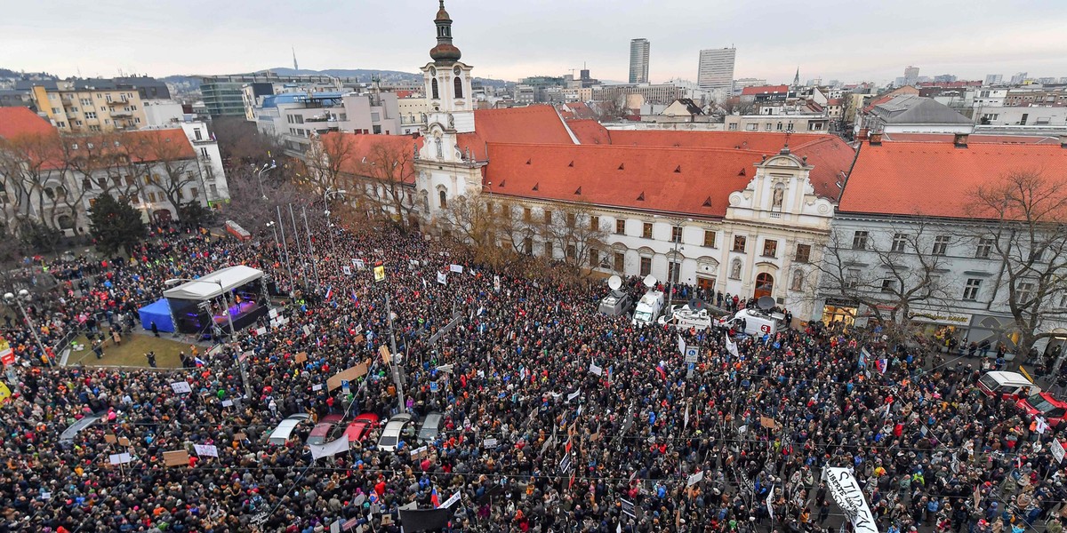 Największy protest od lat. Po śmierci dziennikarza chcą dymisji rządu