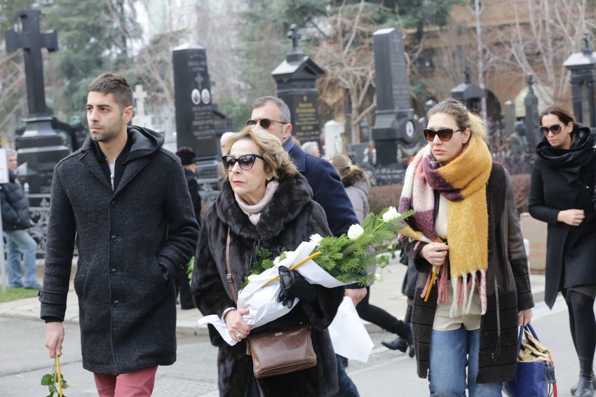 Ivan Mihajlović, Svetlana Bojković, Sergej Trifunović (iza)