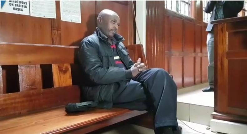 Fake doctor Mugo wa Wairimu during a past court appearance