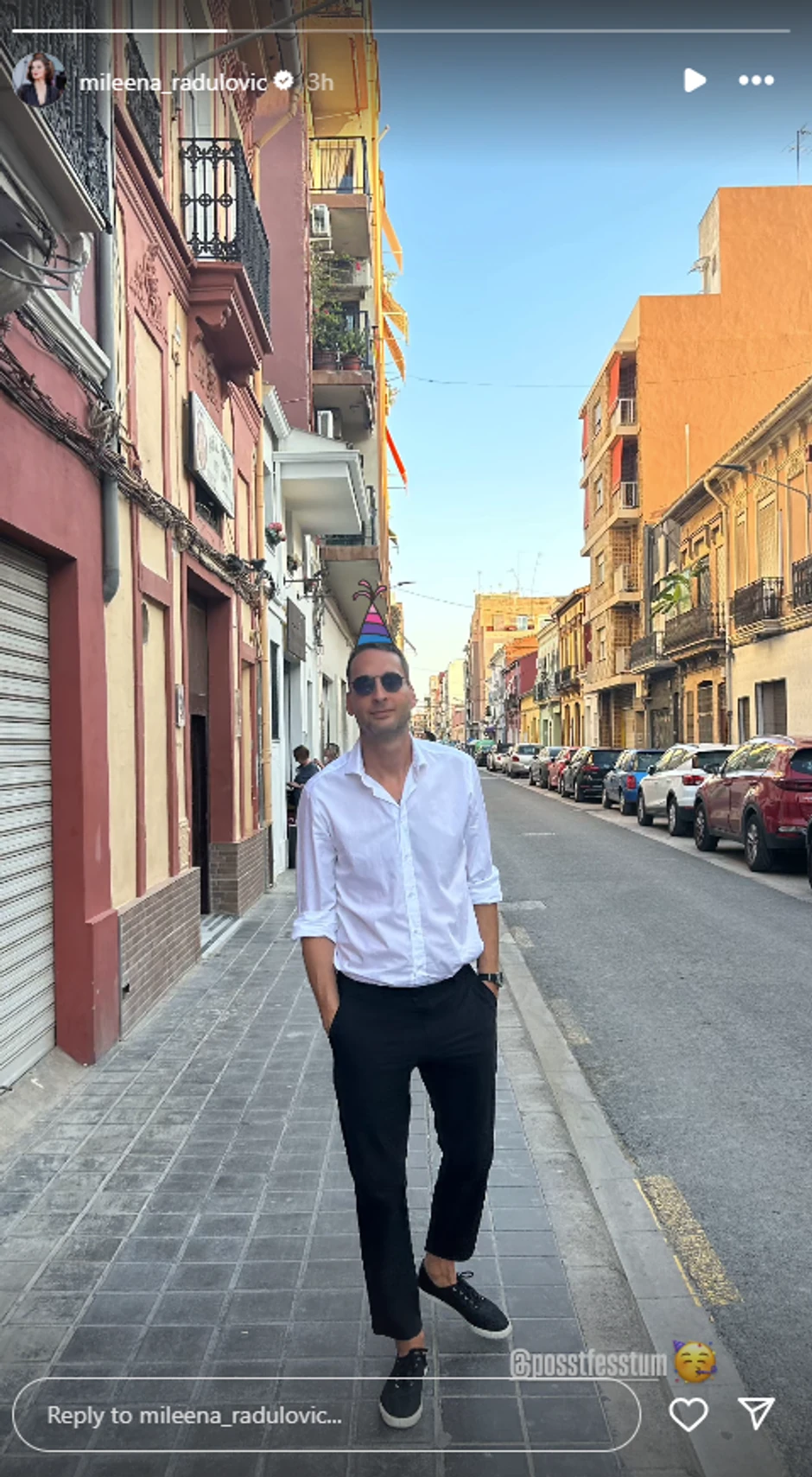 Milena Radulović čestitala Ognjenu rođendan