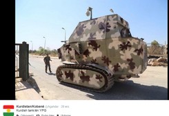 Kurdowie walczą z ISIS czołgami domowej roboty