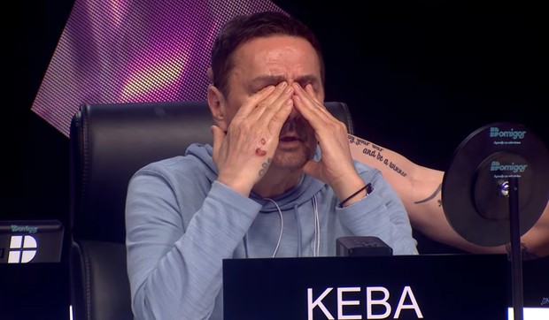 Keba plače u Zvezdama Granda