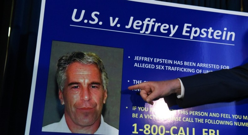 US financier Jeffrey Epstein was arrested in New York in July on charges of trafficking underage girls for sex