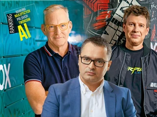 Od lewej: Tomasz Suchański (Żabka), Adam Kiciński (CD Projekt), Roy Perticucci (Allegro).