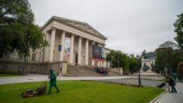 Friss: megrongálta a szélvihar a Nemzeti Múzeumot