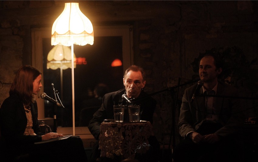 David Albahari i Gojko Božović, arhivska fotografija