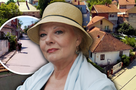 (VIDEO) Radmila Živković je rođena u OVOJ ULICI  iz koje je takođe potekao jedan legendarni glumac: "Prodala je kuću, brat joj je umro..."