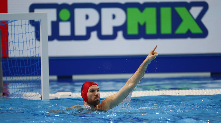 Nagy Viktor kapus bízik benne, hogy megrendezik a tokiói olimpiát / Fotó: Fuszek Gábor