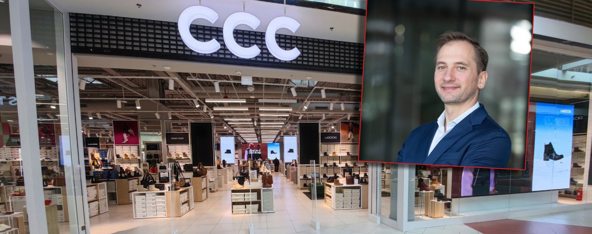 Jakub Grzelak, dyrektor zarządzający ds. retail w Grupie CCC.