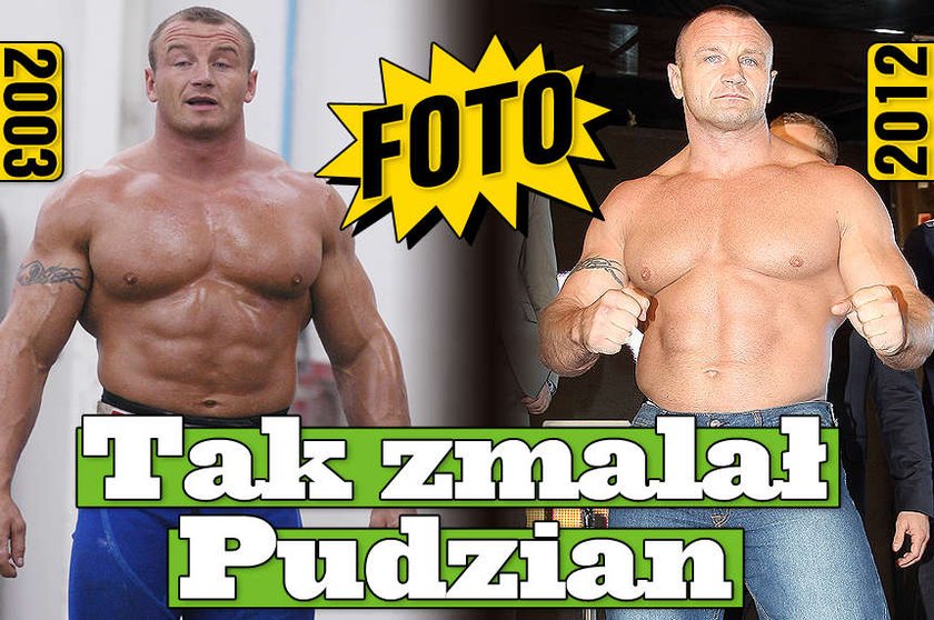 Tak zmalal Pudzian