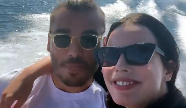 Teodora Bjelica sa mužem