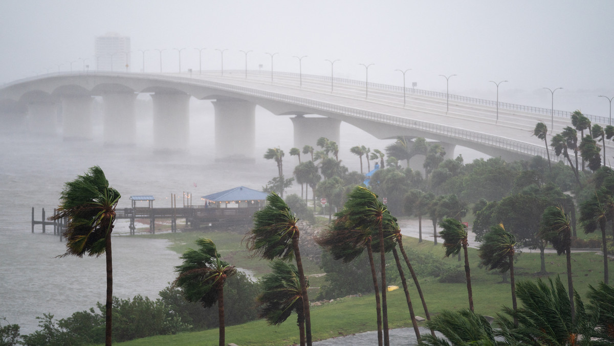 Niszczycielska siła huraganu Ian na Florydzie
