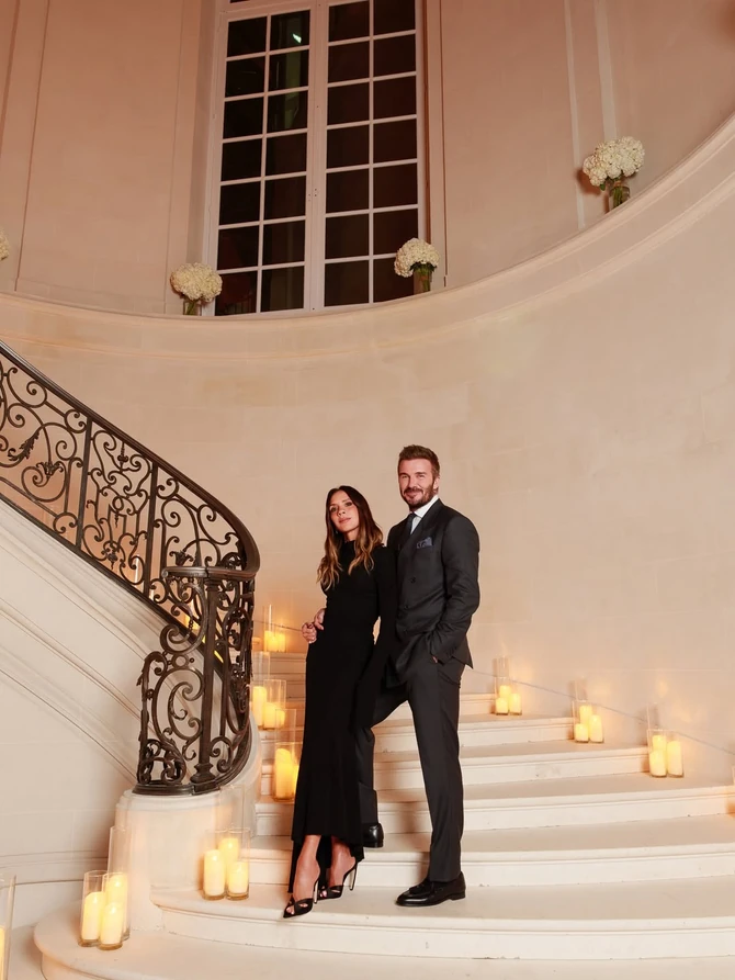 Viktorija i Dejvid Bekam