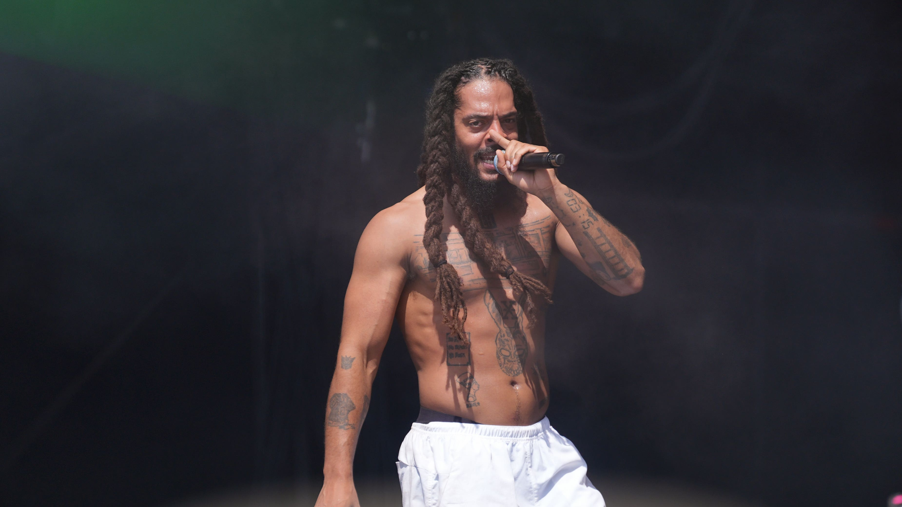 Bob Vylan frontman interviewed by police over Glastonbury IDF chant