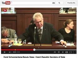 Czeski parlament jak czeski film. Minister śpi za plecami prezydenta